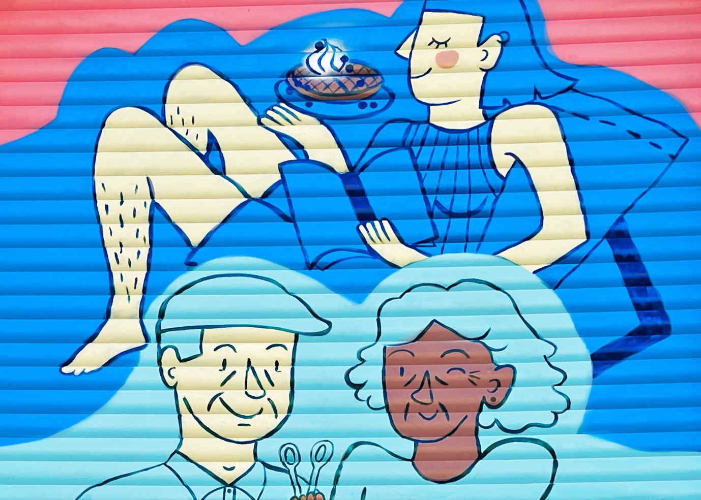 Mural Eiskontor Dessau